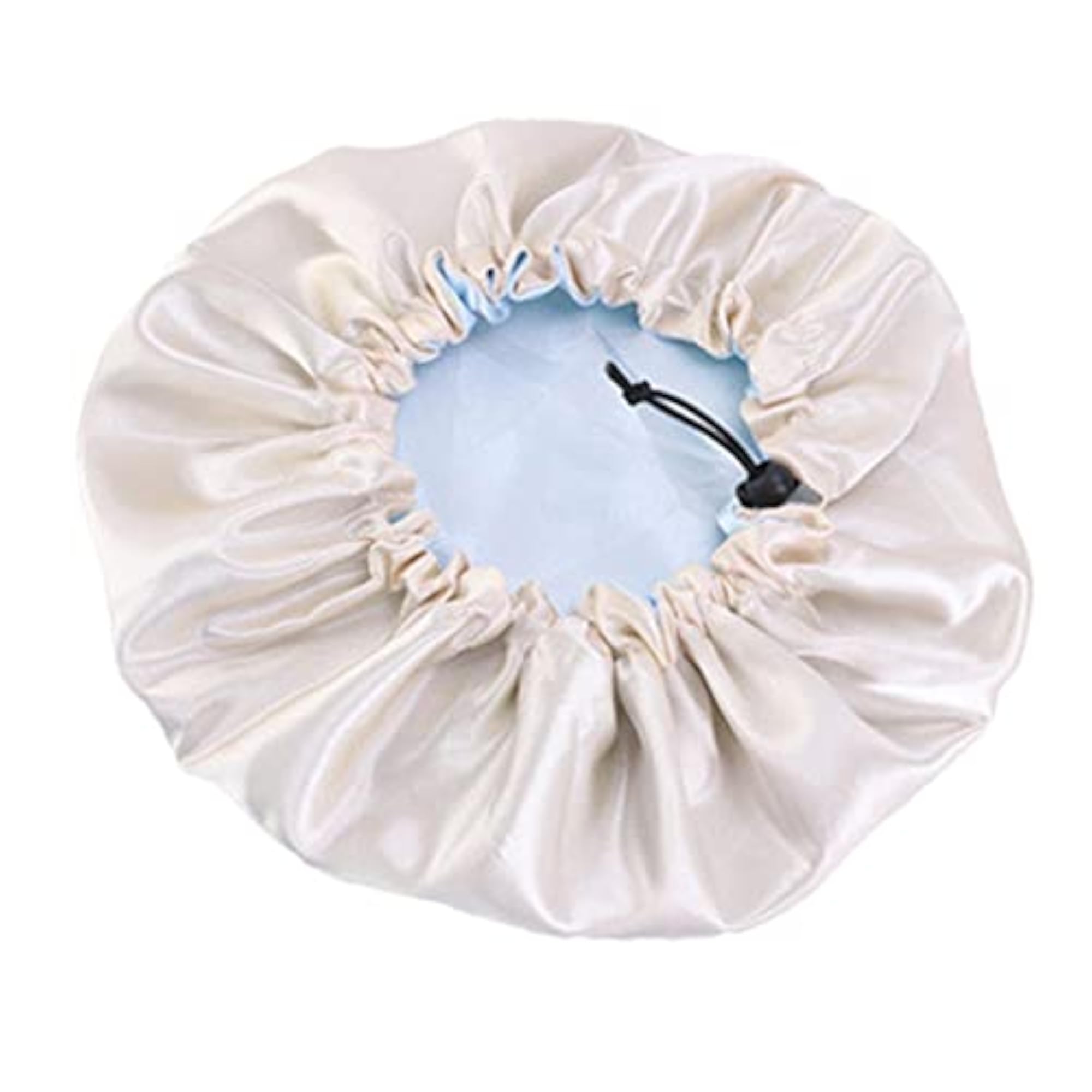 3 Pcs Elastic Women Satin Night Sleep Caps, Hair Bonnet Hats
